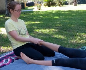 hip opener--Thai massage